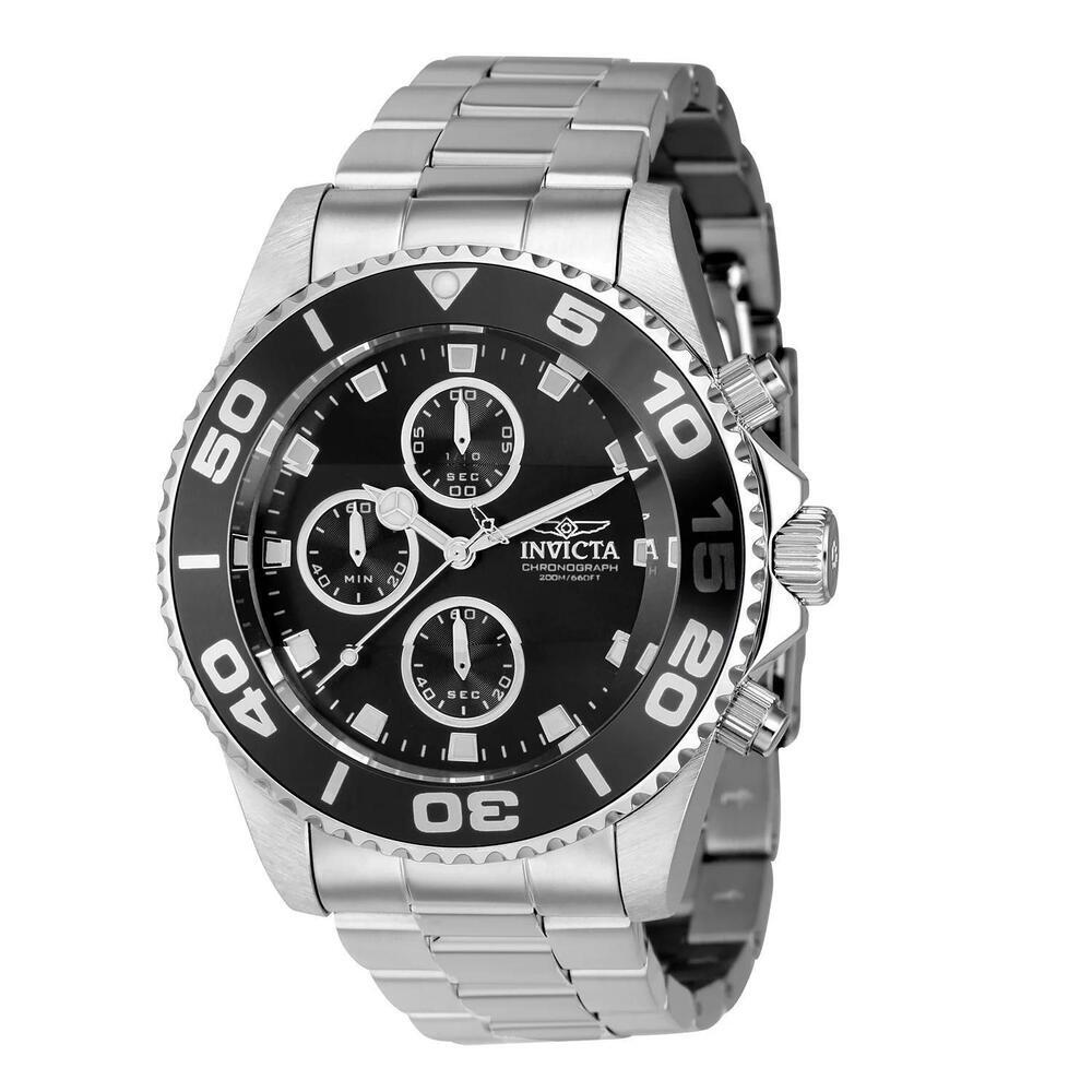 NWT Invicta 43405 Pro Diver | Chronograph | Black | Men's Watch